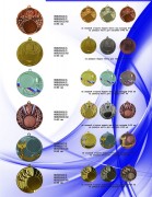 Медаль MDRUS502, MDRUS503, MDRUS504, MDRUS505, MDRUS507, MDRUS508